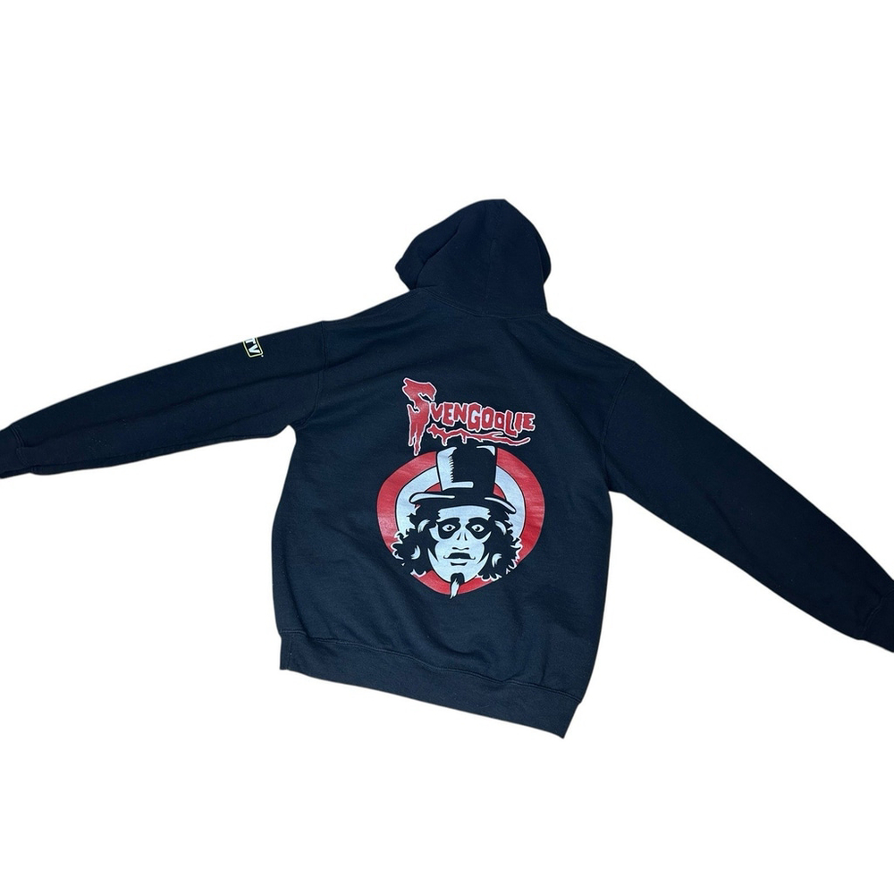 Svengoolie Official Chicken Thrower Pull-Over MeTV‎ Hoodie Double Sided Size M